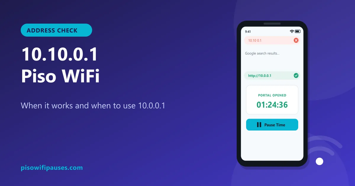10.10.0.1 Piso WiFi address explained